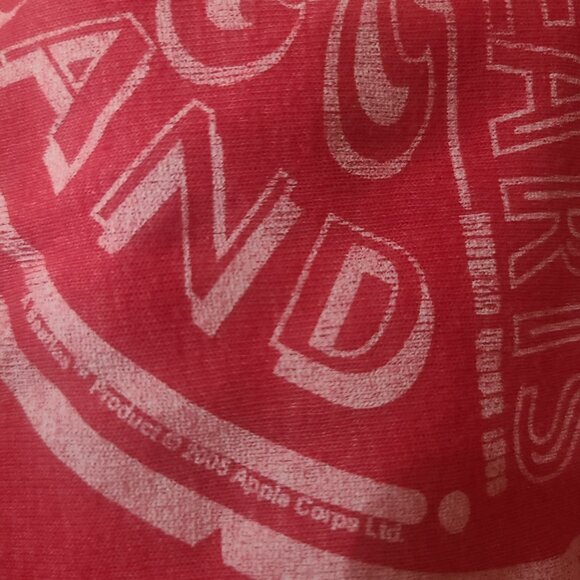 VINTAGE 2005 Beatles Red T Shirt Sz L - Picture 6 of 6